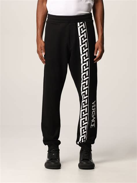 versace trousers men's|versace trousers price.